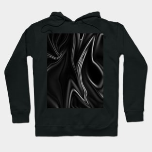 Black marble textured Hoodie